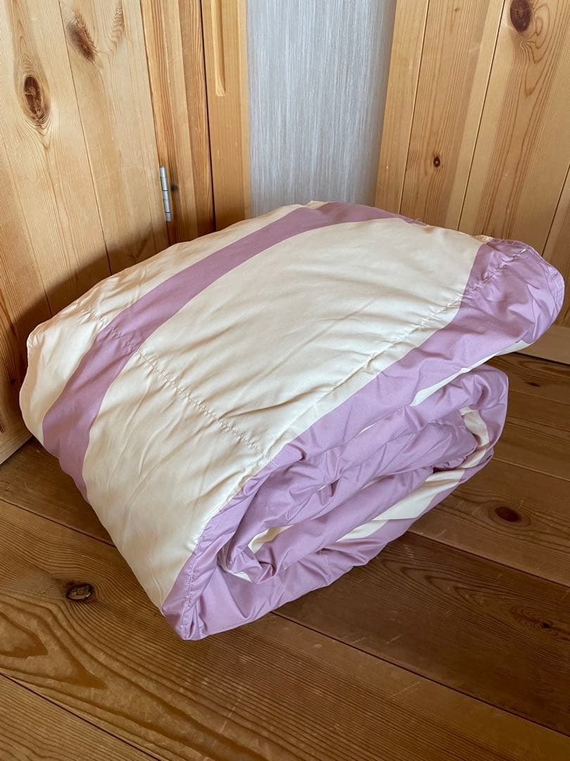 丸洗い可【シビラ】羽毛肌掛布団 ダウンケット（150×210）タジスタ　ピンク