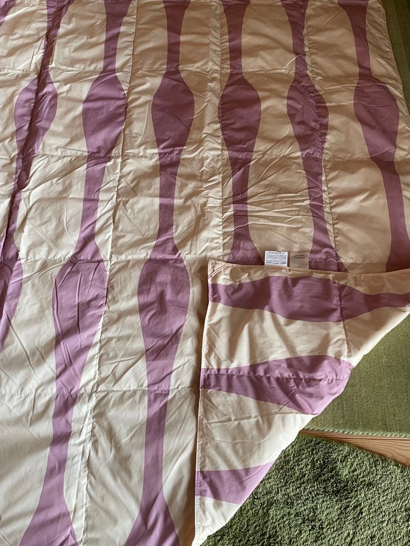 丸洗い可【シビラ】羽毛肌掛布団 ダウンケット（150×210）タジスタ　ピンク