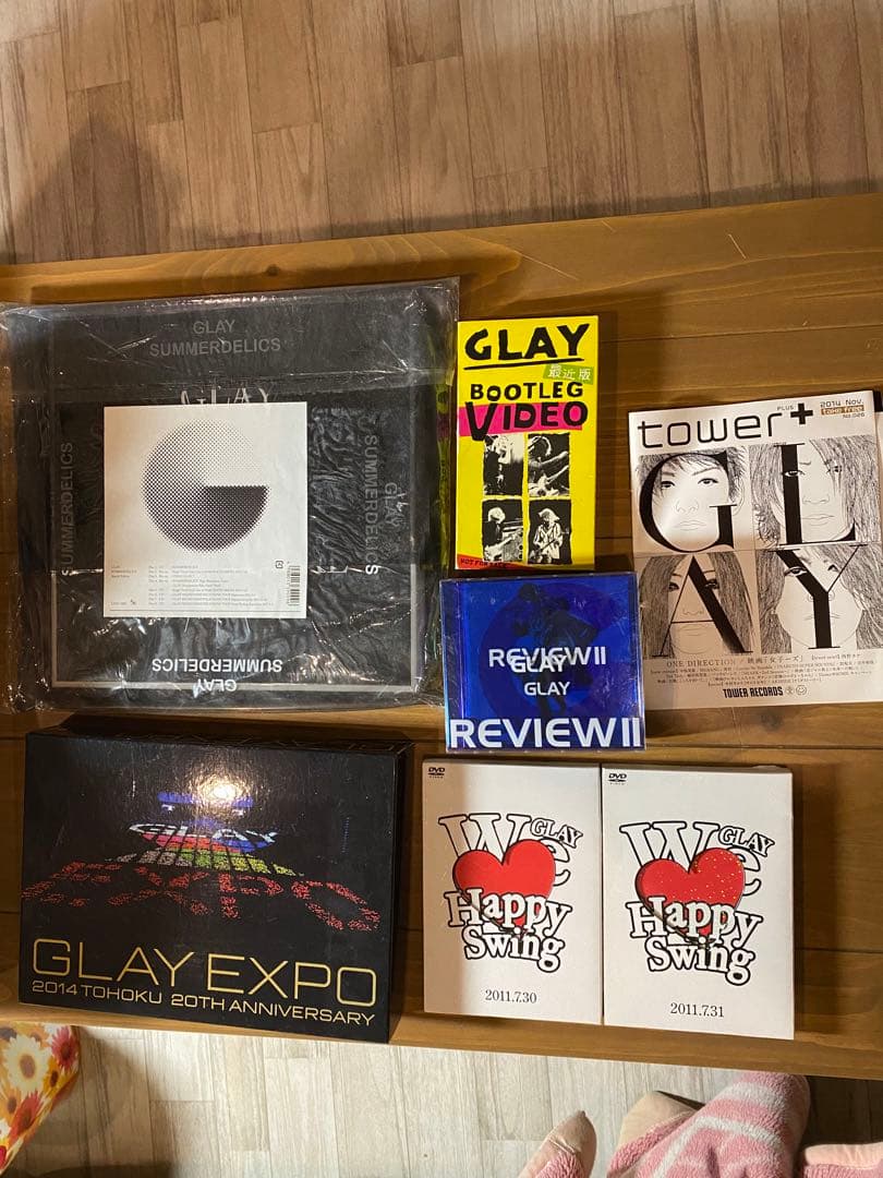GLAYまとめ売り BD DVD ポスターCD等