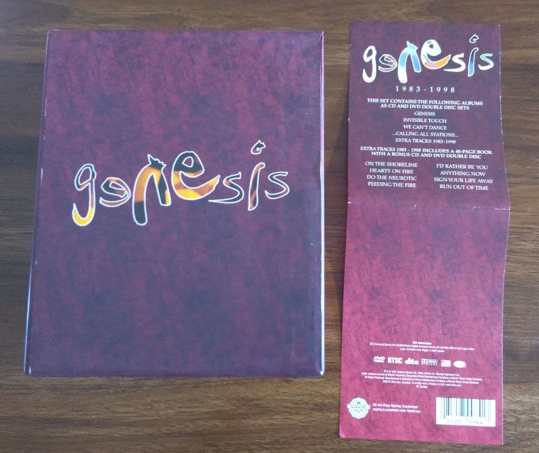GENESIS(ジェネシス) 1983-1998 BOX