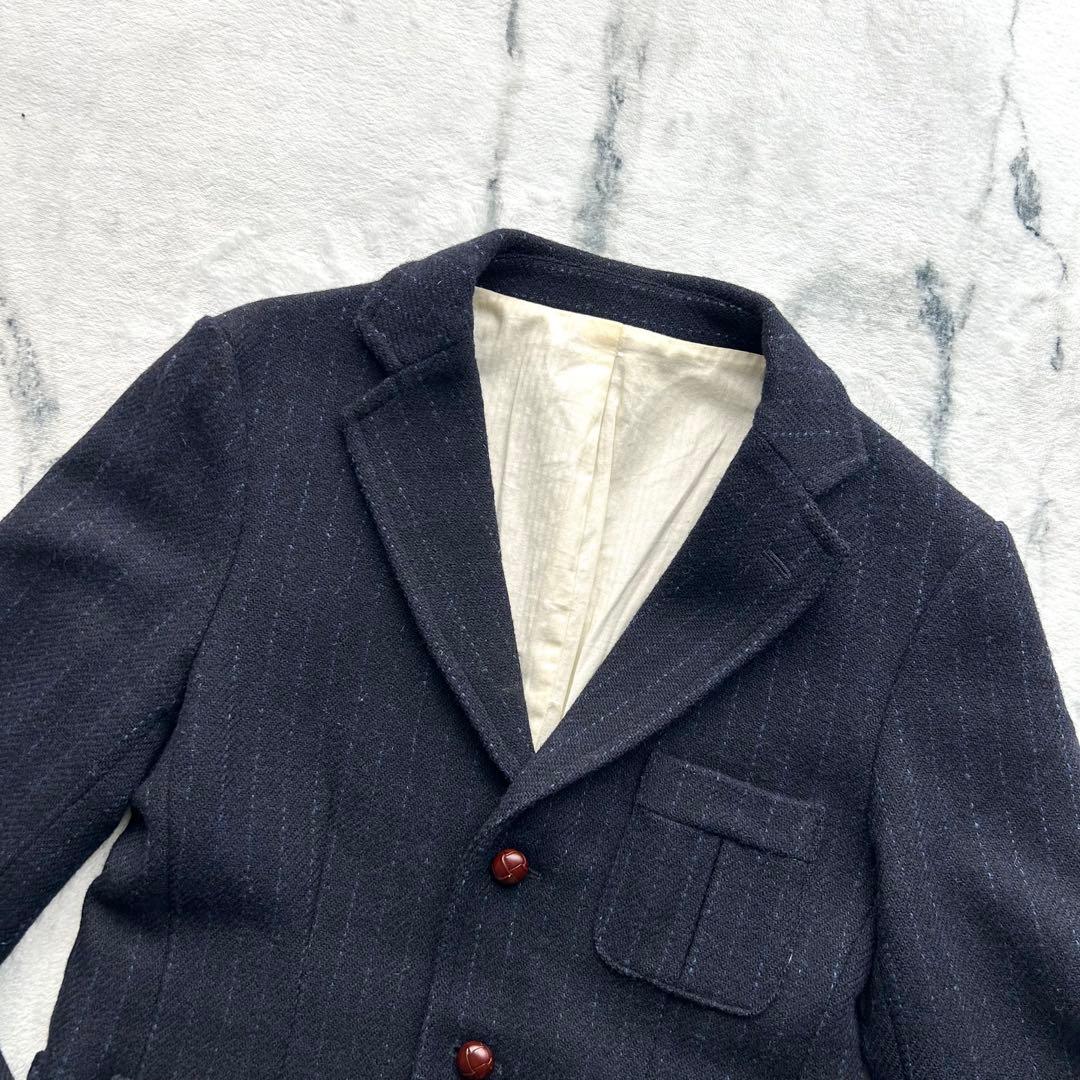 希少✨ハリスツイード×ダファー　テーラードジャケット　胡桃ボタン　100周年記念