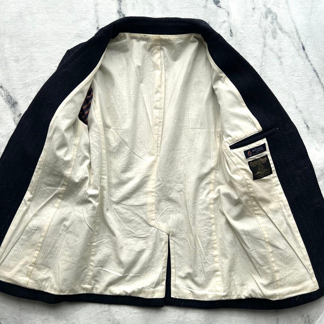 希少✨ハリスツイード×ダファー　テーラードジャケット　胡桃ボタン　100周年記念