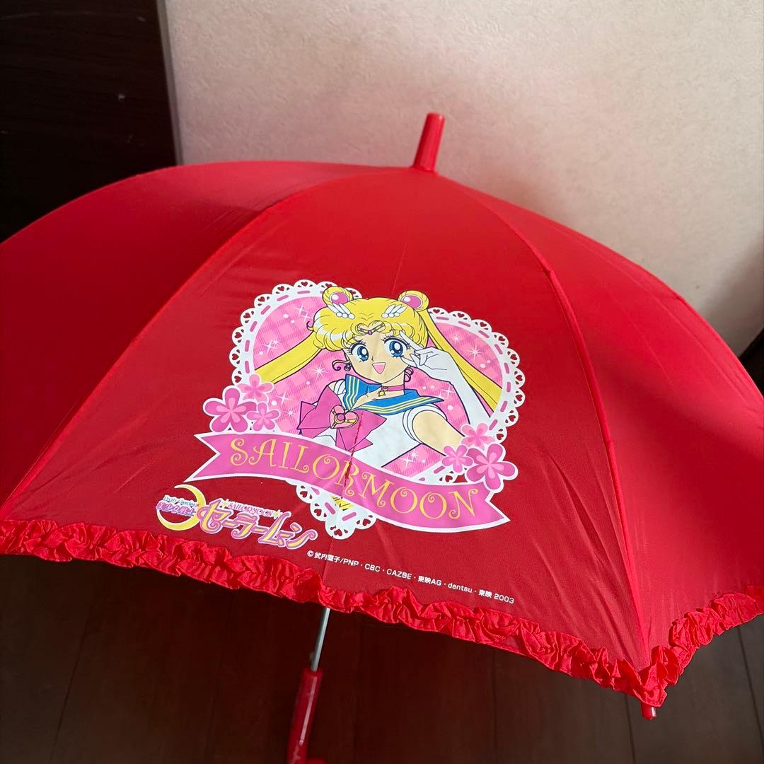 レア　当時物　美少女戦士セーラームーン　　傘 月野うさぎ　タグ付き　希少