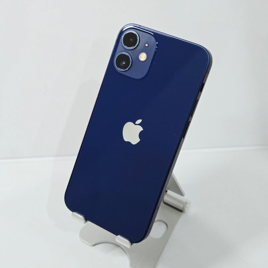 06 iPhone12mini ブルー SIMフリー 美品