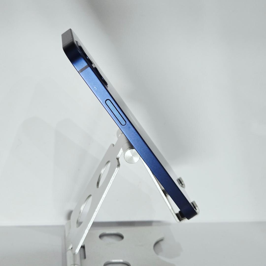 06 iPhone12mini ブルー SIMフリー 美品