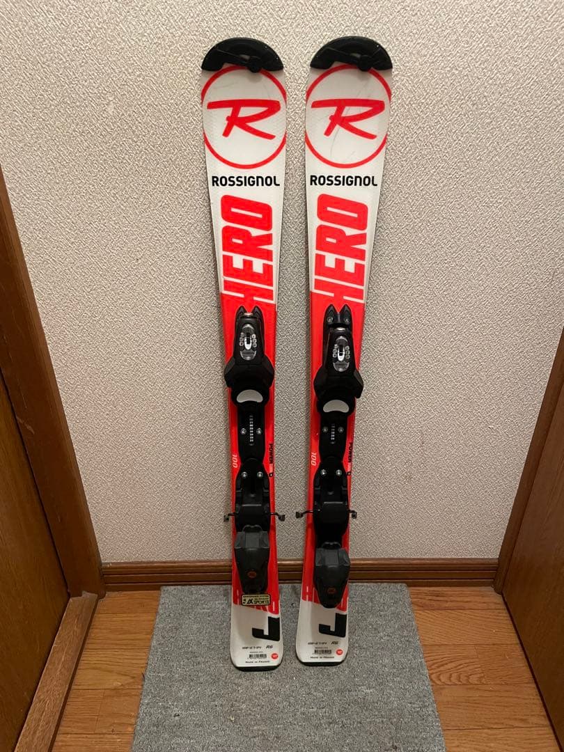 ゆか　ROSSIGNOL HERO ジュニアスキー 100cm