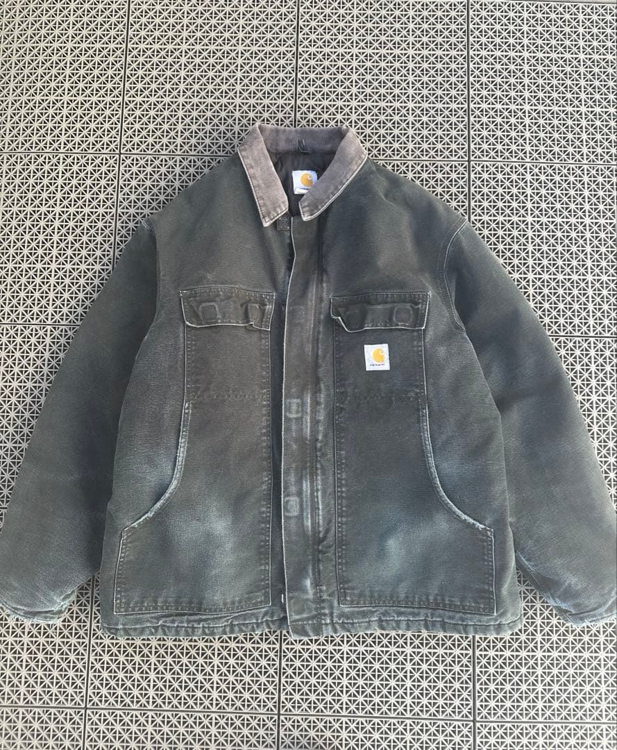 Carhartt トラディショナルジャケット ブラックフェード 90s