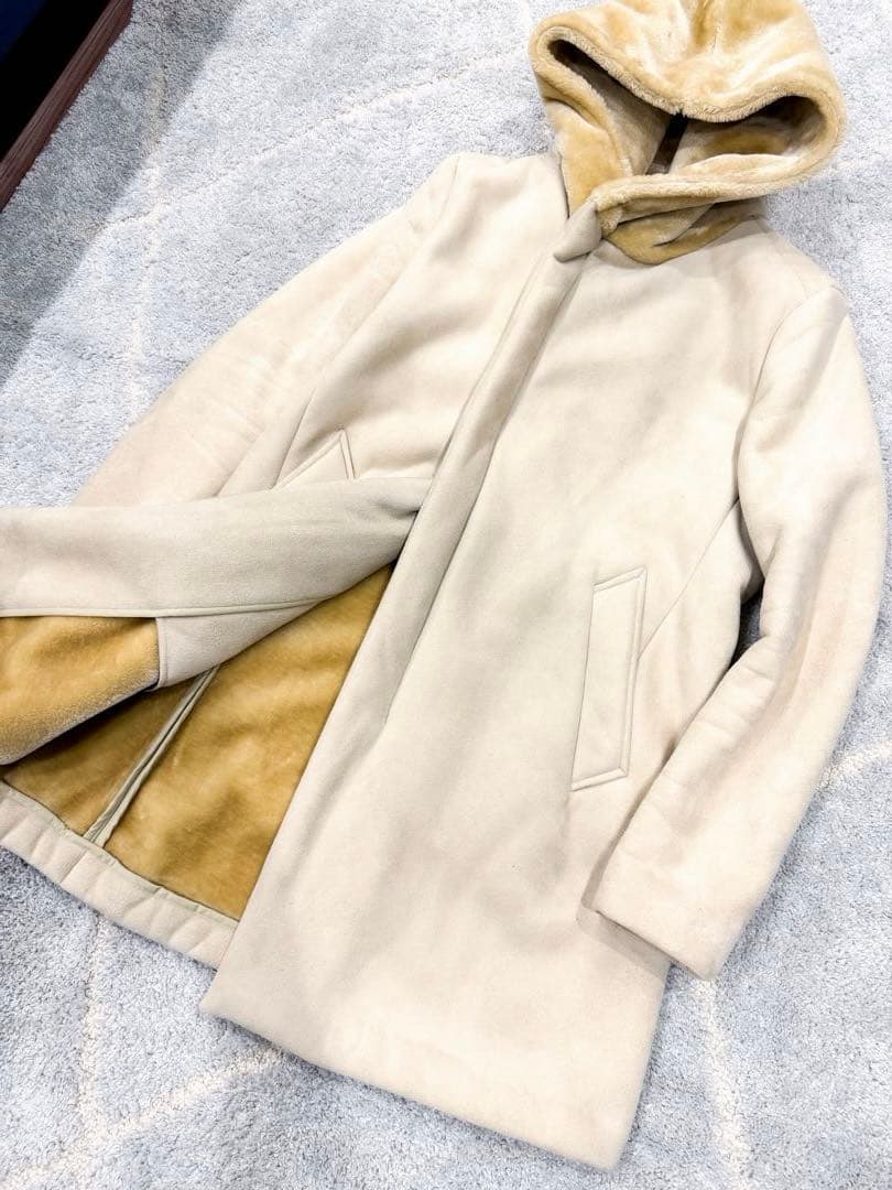ジャケット・アウター 1PIU1UGUALE3 ECO MOUTON WRAP COAT