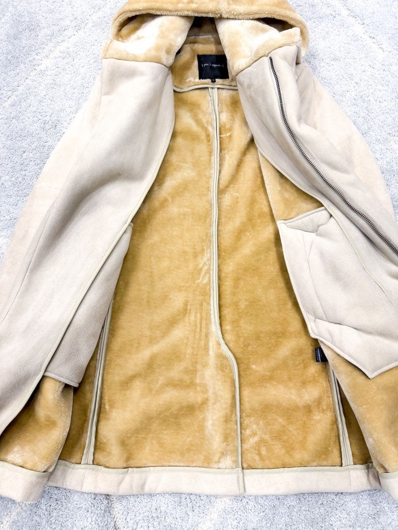 ジャケット・アウター 1PIU1UGUALE3 ECO MOUTON WRAP COAT