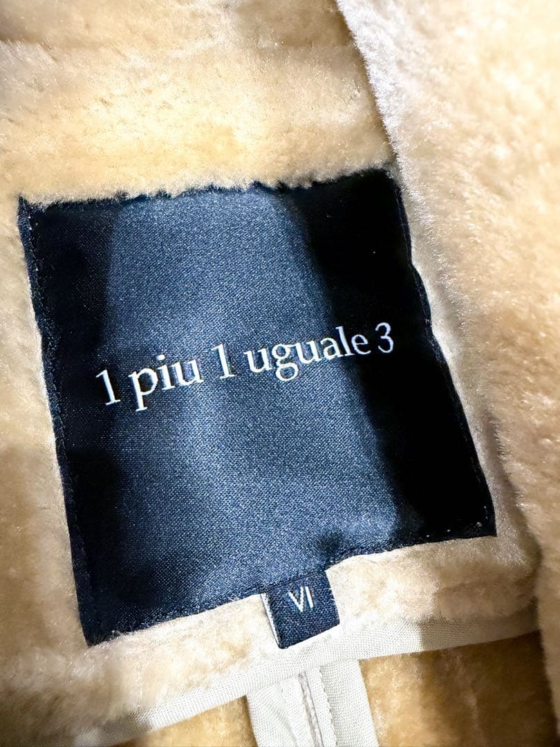 ジャケット・アウター 1PIU1UGUALE3 ECO MOUTON WRAP COAT