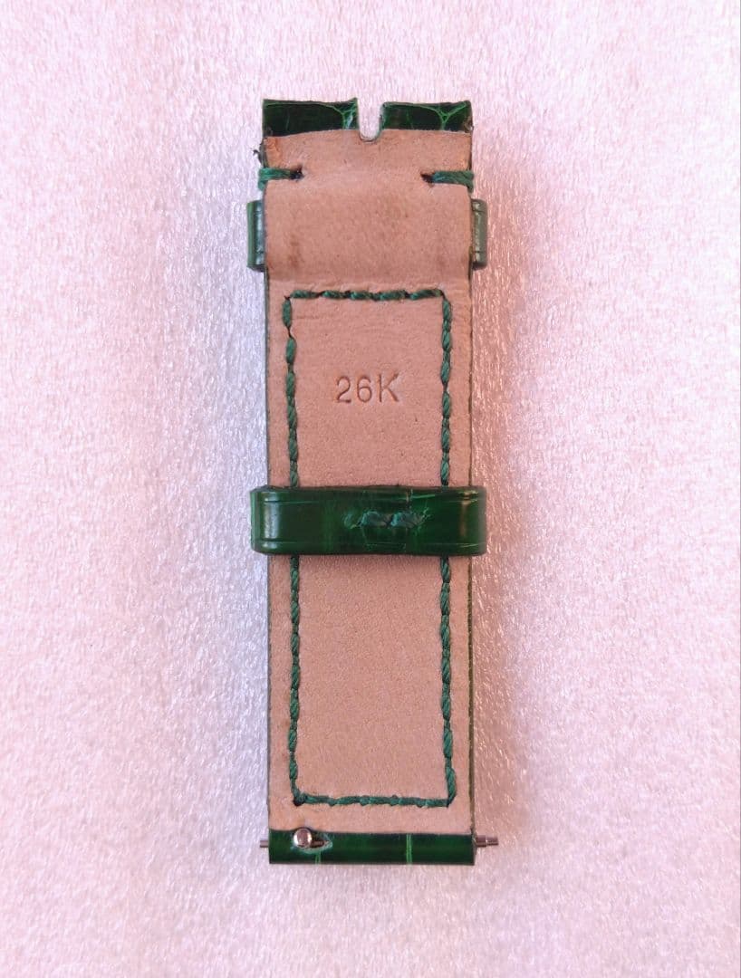 フランク ミュラー ロングアイランド用 純正レザーベルト ( 900／902用)