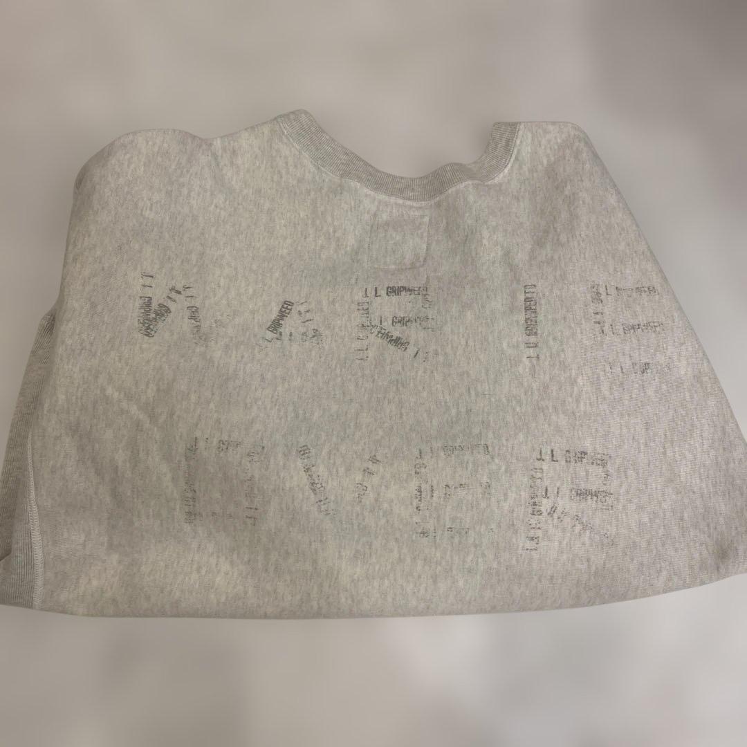 BOWWOW グレー クルーネック トレーナー