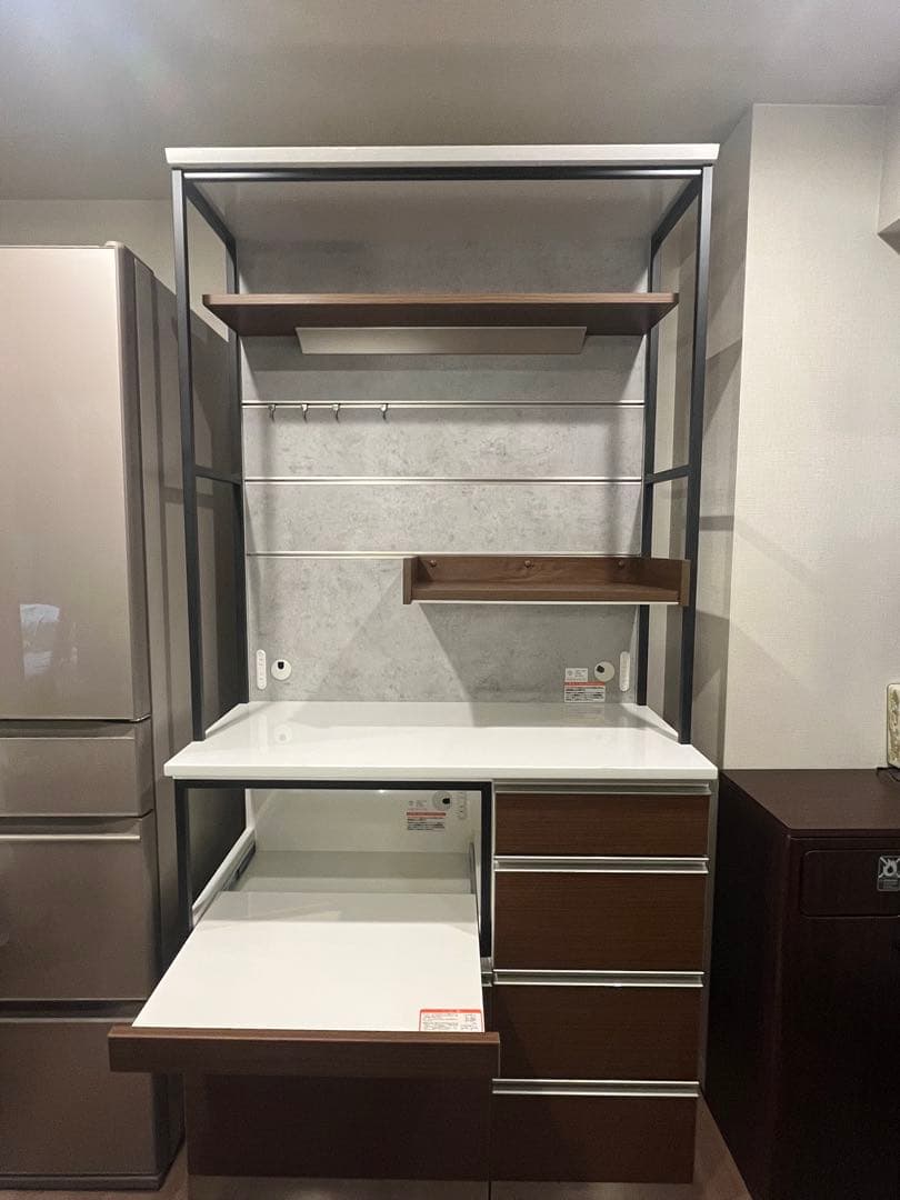 【最終値下げ】綾野製作所AYANO 食器棚 KN 幅100cm 高さ202cm