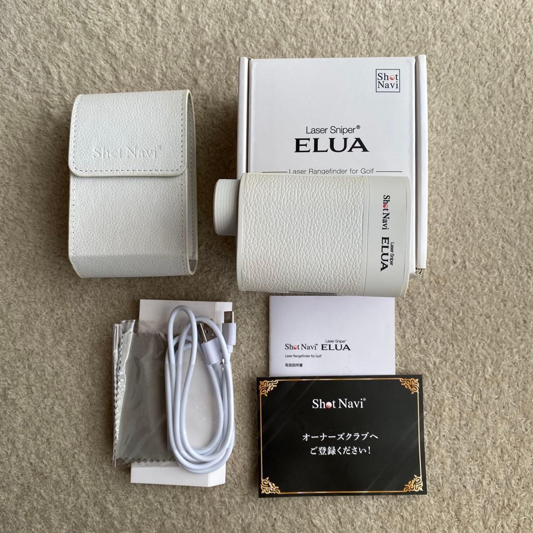 値下げ　ShotNavi ELUA ゴルフ用レーザー距離計