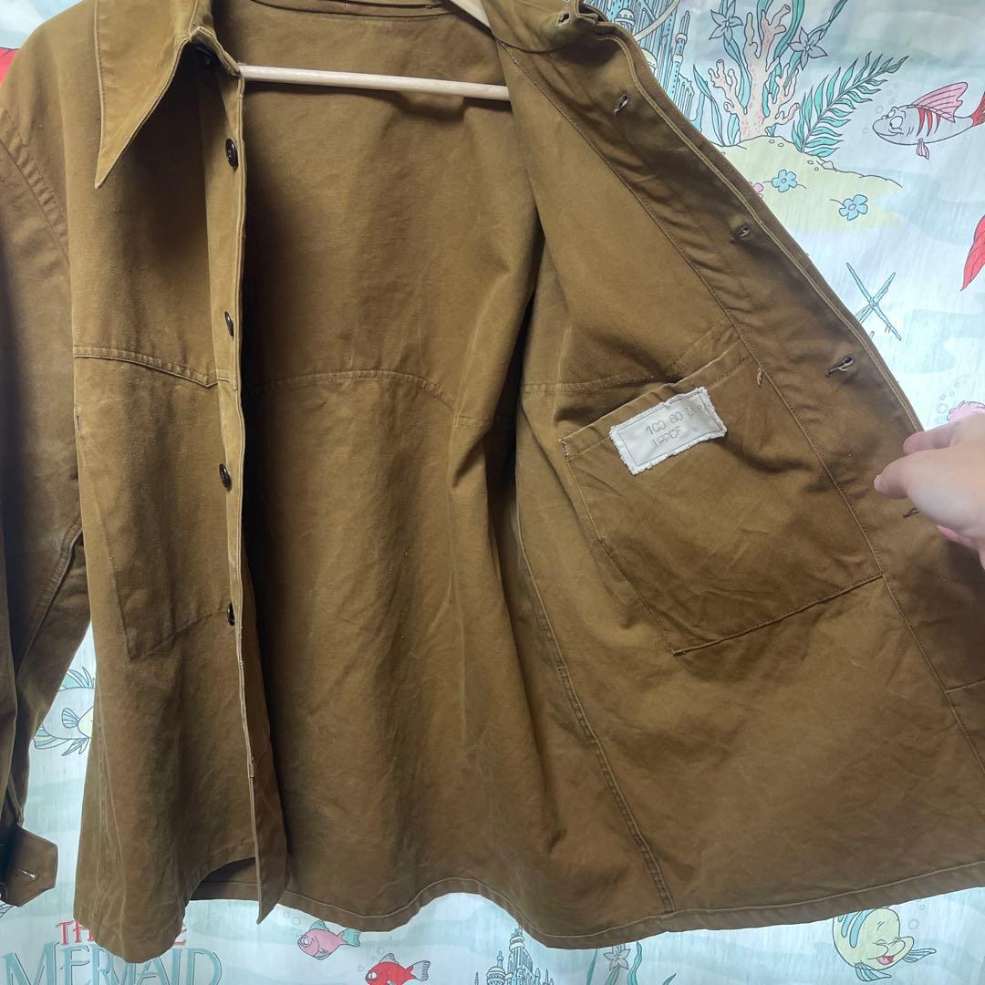 SNCF フランス国鉄　レイルロードジャケット ビッグサイズ　ワークジャケット