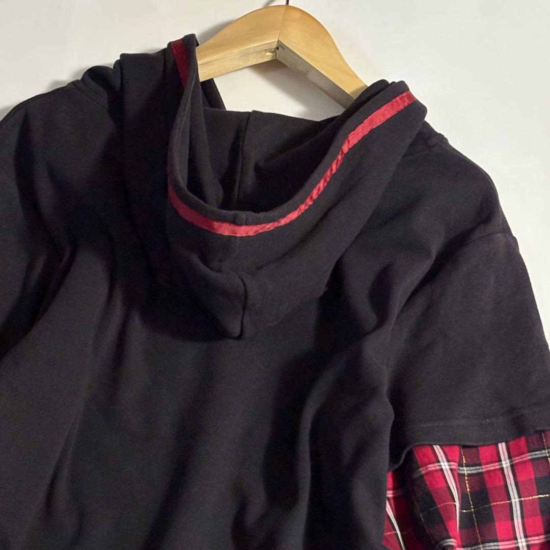 PUTUMAYO プトマヨ　うさぎ・音符柄　ドッキングチュニック・ワンピース