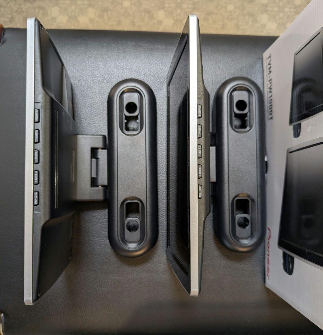 Pioneer TVM-PW1000T ヘッドレストモニター 2台セット