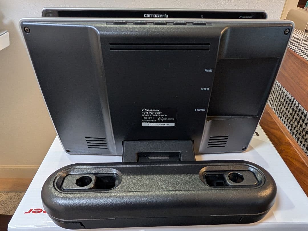 Pioneer TVM-PW1000T ヘッドレストモニター 2台セット