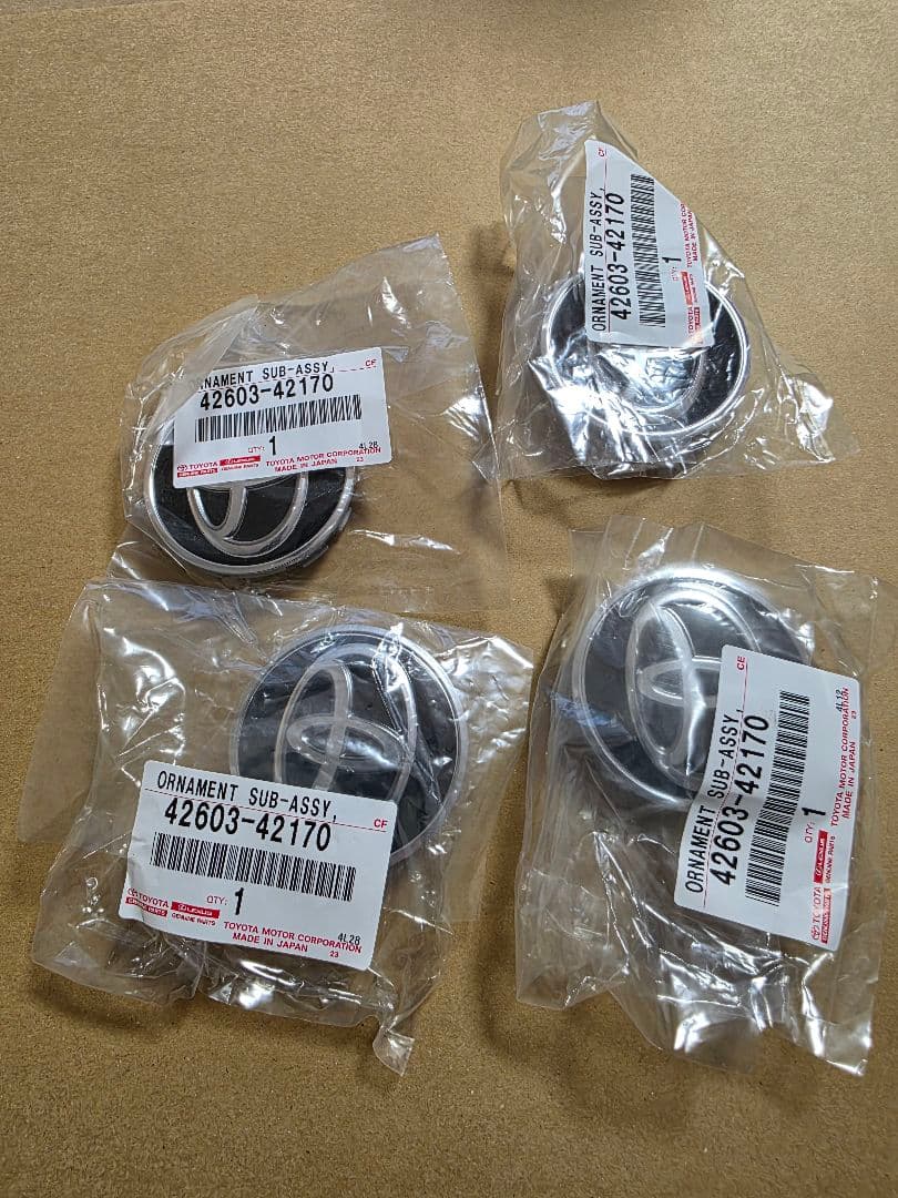 新品　40アルファード、ヴェルファイア　ホイール4本　17インチ　純正