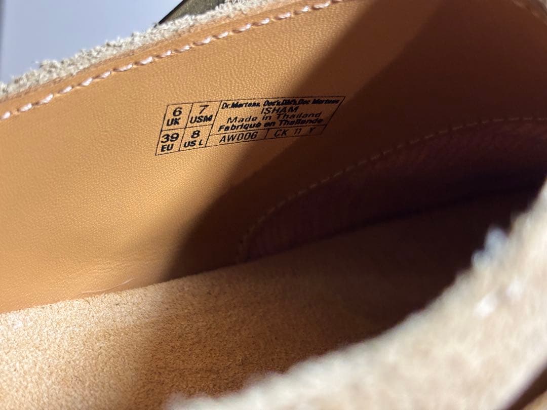 t*o様 Dr.Martens ドクターマーチン ISHAM UK6 25 スエ
