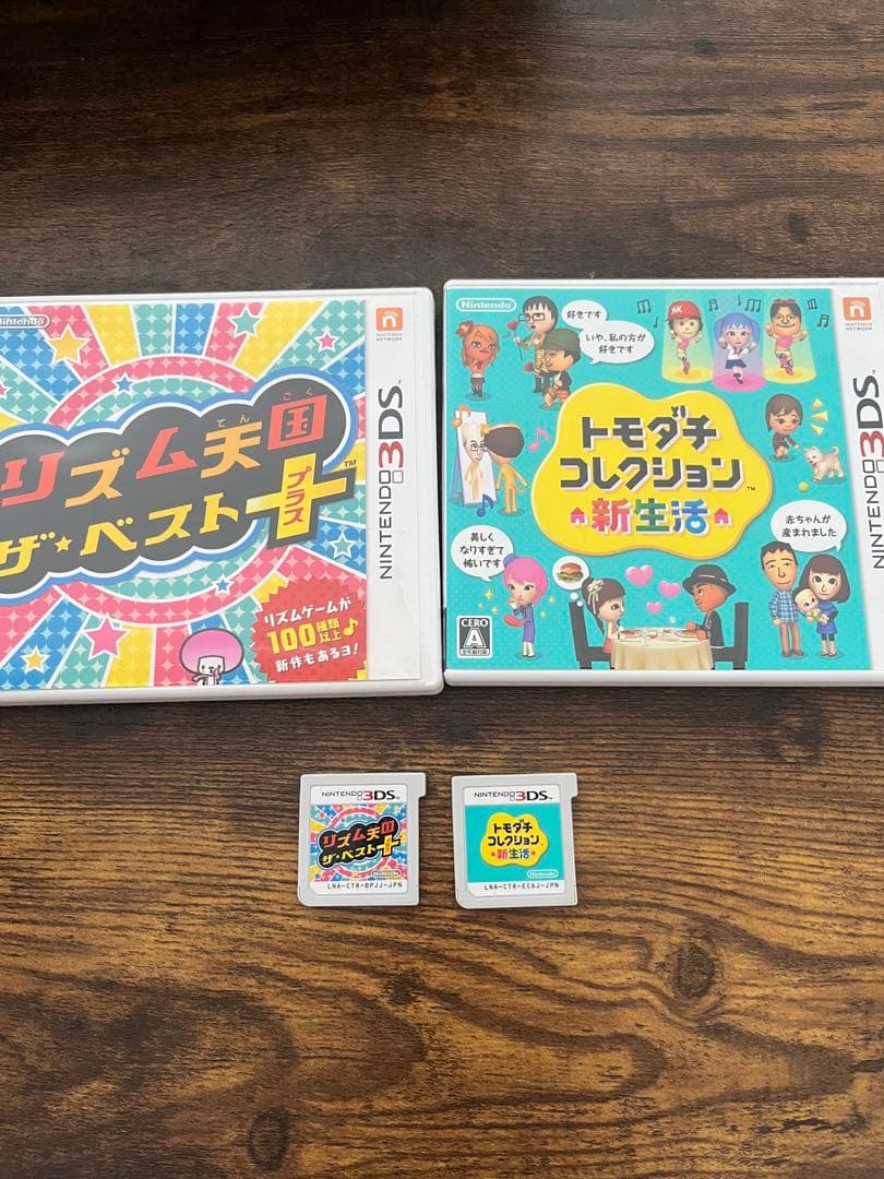 リズム天国 ザ・ベスト+ & トモダチコレクション 新生活　カセット&ケース付き