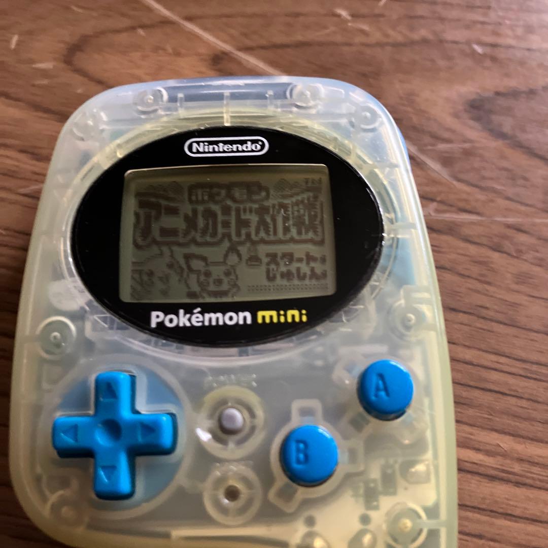 ポケモンアニメカード大作戦 ポケモンミニソフト　起動確認済み