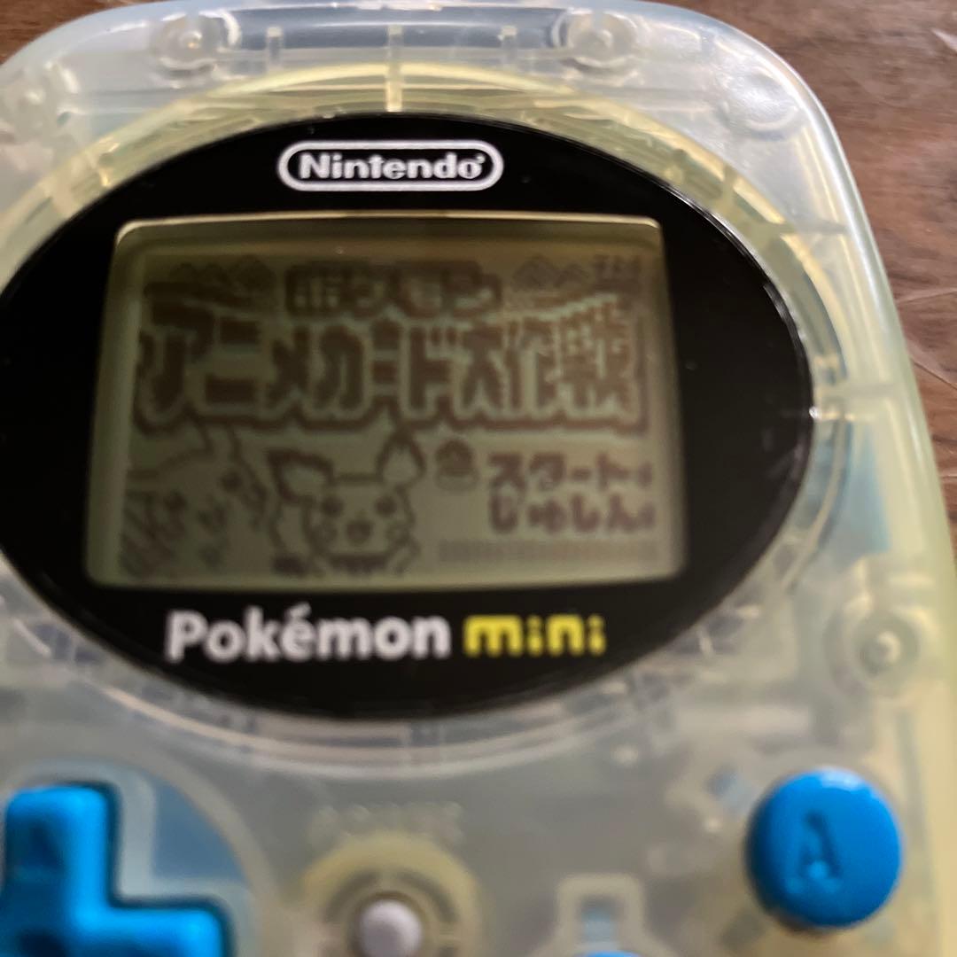 ポケモンアニメカード大作戦 ポケモンミニソフト　起動確認済み