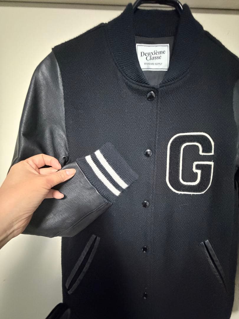 値下げ！Deuxieme classe STAMMBAUM スタジャン　本黒