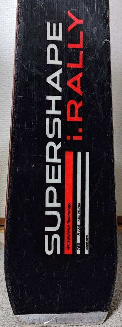 HEAD SUPERSHAPE i:RALLY スキー 163cm