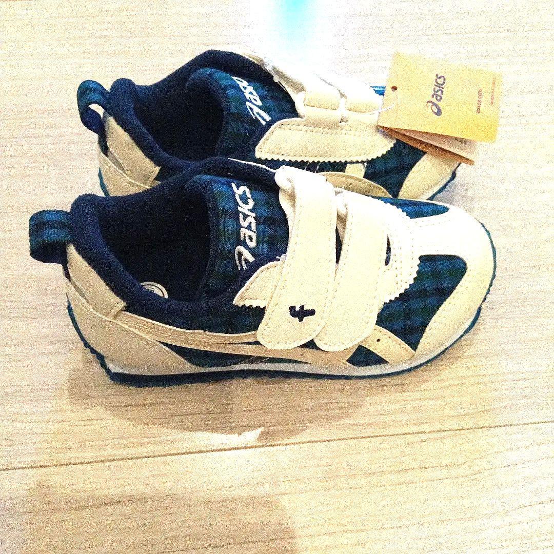 asics ファミリアシューズ 16.0cm ネイビー/ホワイト