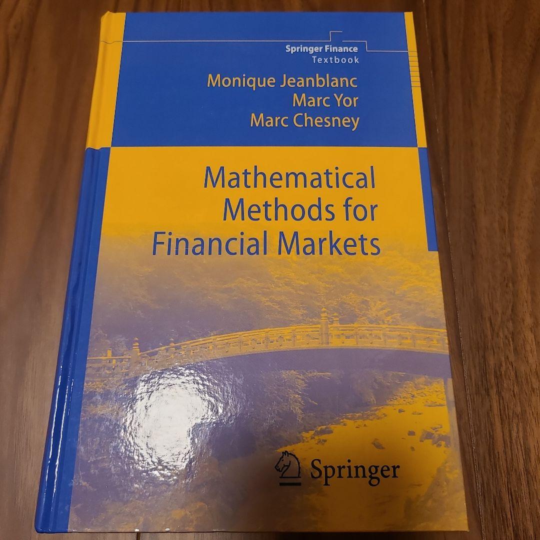 洋書 Mathematical Methods for Financial Marke
