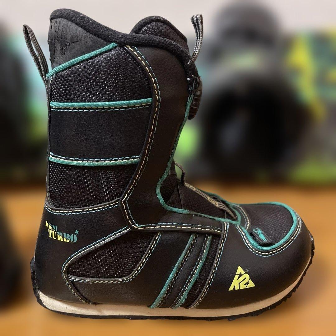 K2 キッズ スノーボード4点セット 110cm ブーツ20cm BOA式