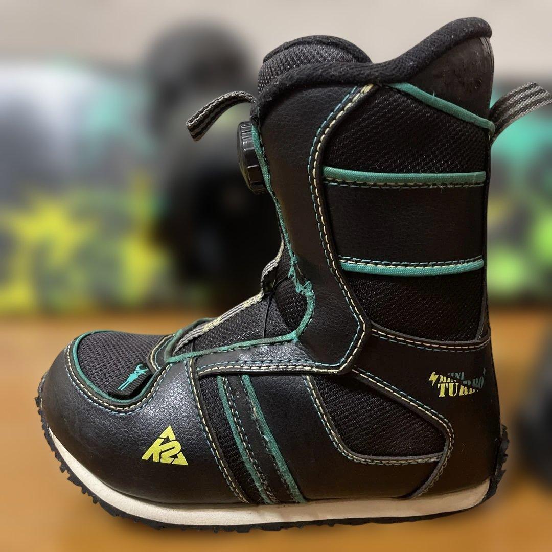 K2 キッズ スノーボード4点セット 110cm ブーツ20cm BOA式