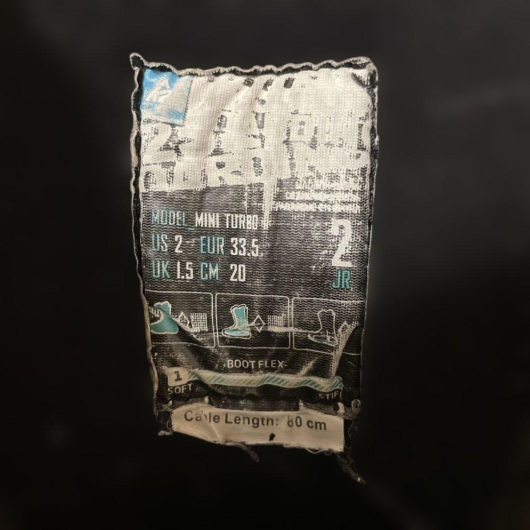 K2 キッズ スノーボード4点セット 110cm ブーツ20cm BOA式