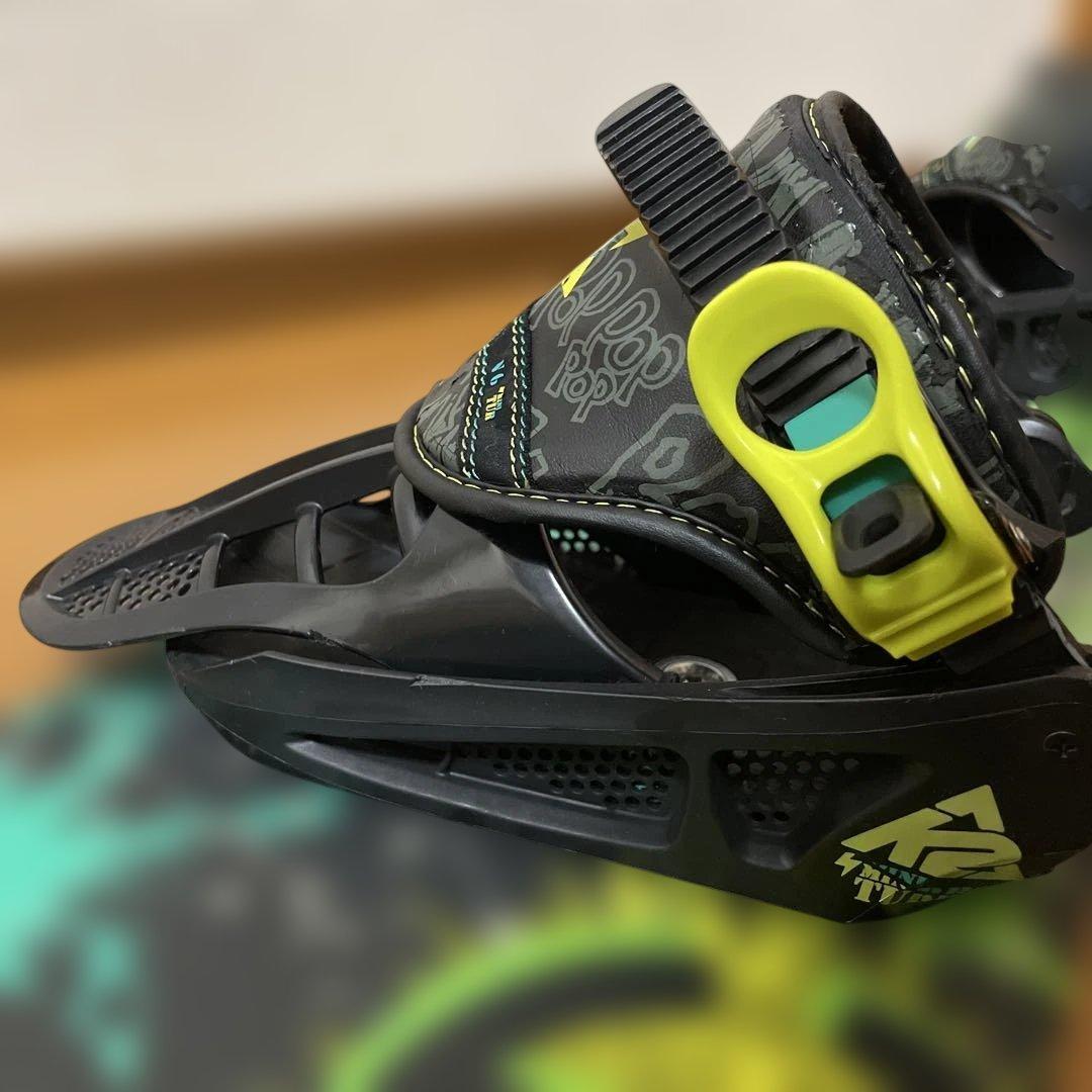 K2 キッズ スノーボード4点セット 110cm ブーツ20cm BOA式