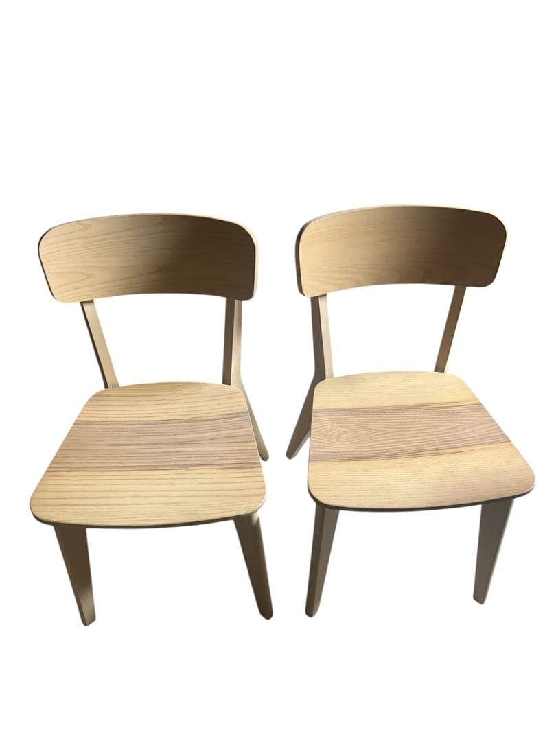 IKEA イケア　リーサボー　木製ダイニングチェア 2脚セット