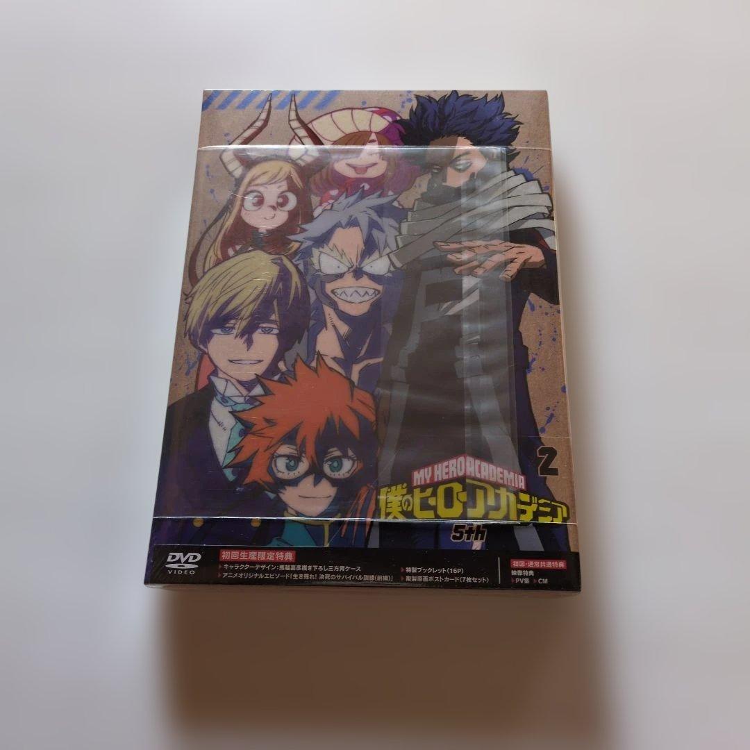 新品未開封 セル版 僕のヒーローアカデミア 5th Vol.2〈3枚組〉DVD