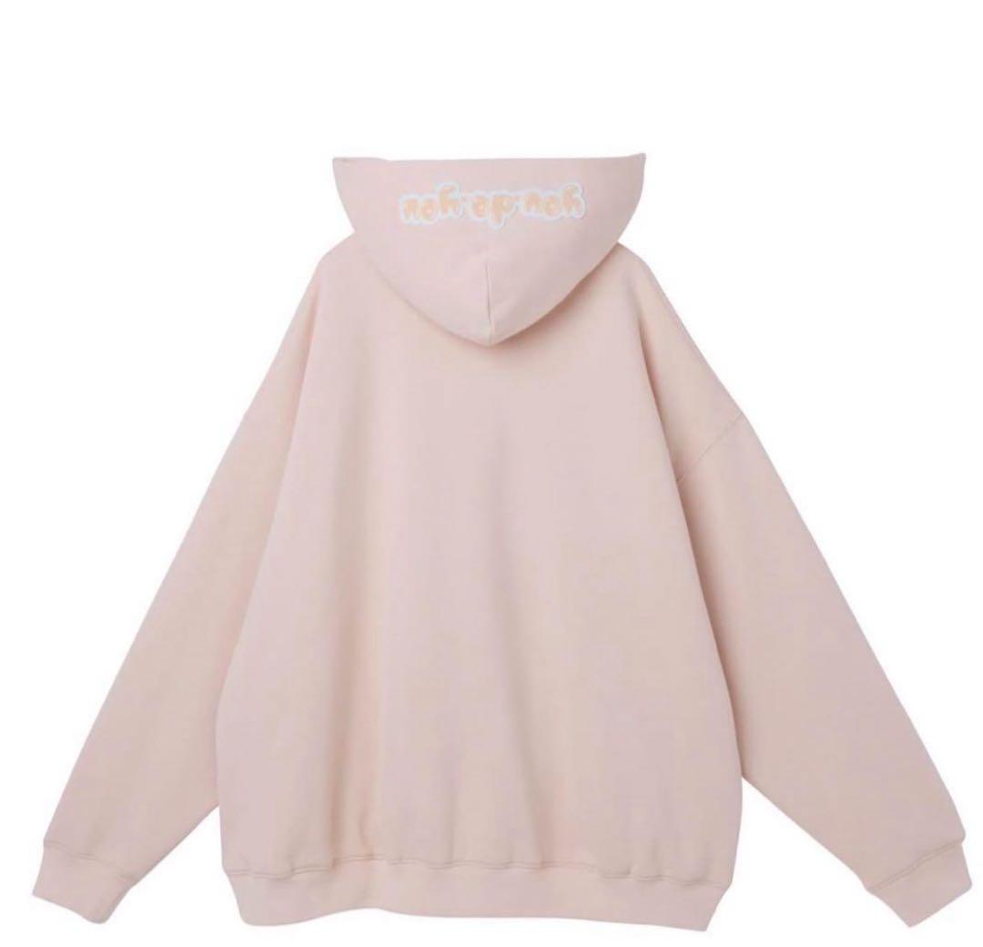 【苺飴ニダ】 naptime2024FW ワッペンパーカー