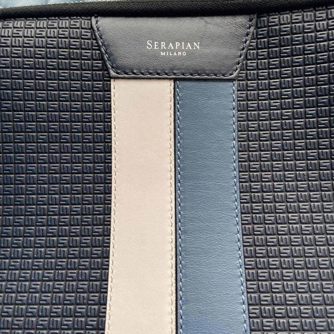 SERAPIAN メンズクラッチバッグ