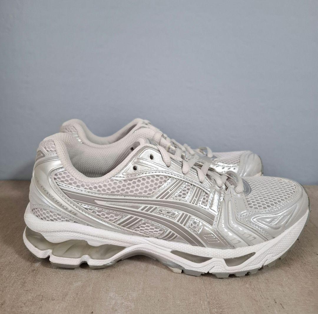 アシックス ゲルカヤノ14 クラウドグレー シルバー 24.5cm