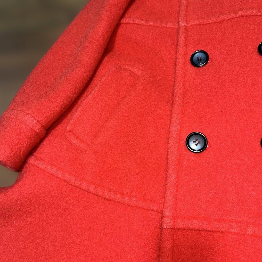 コムデギャルソンガール　真っ赤なコート