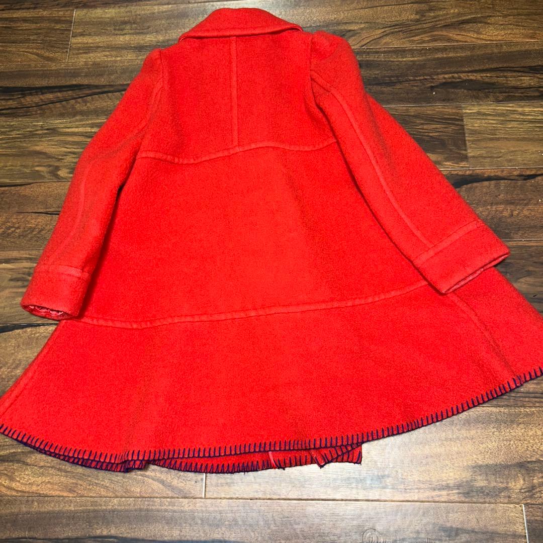 コムデギャルソンガール　真っ赤なコート