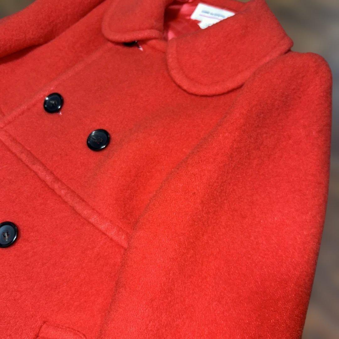 コムデギャルソンガール　真っ赤なコート