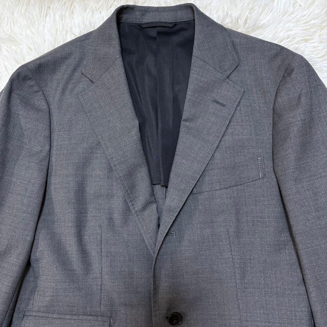 極美品 UNIVERSAL LANGUAGE スーツセットアップ　生地REDA