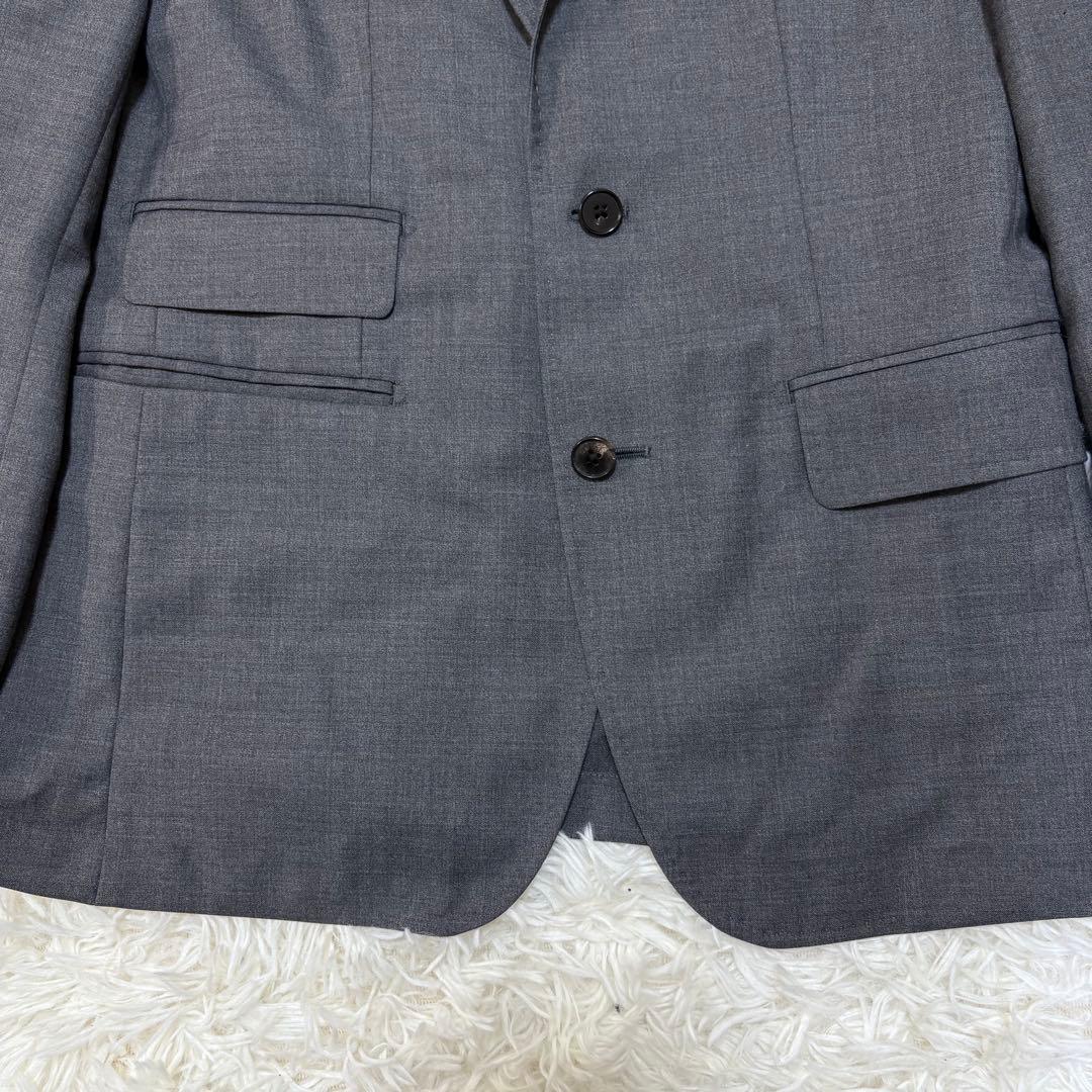 極美品 UNIVERSAL LANGUAGE スーツセットアップ　生地REDA