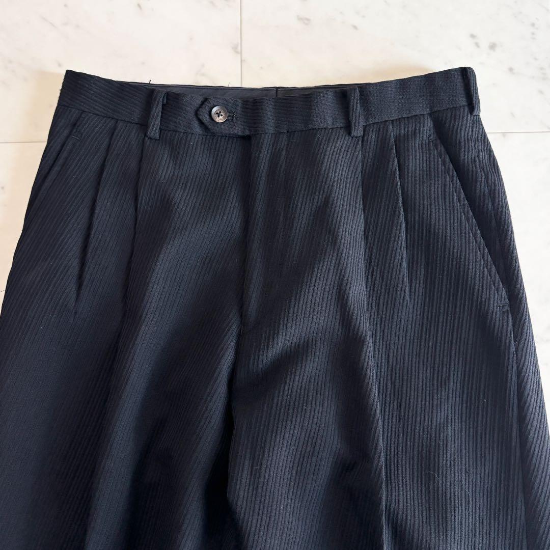 メンズティノラス 3ピース ストライプ ダブル セットアップ スーツ ジレ M