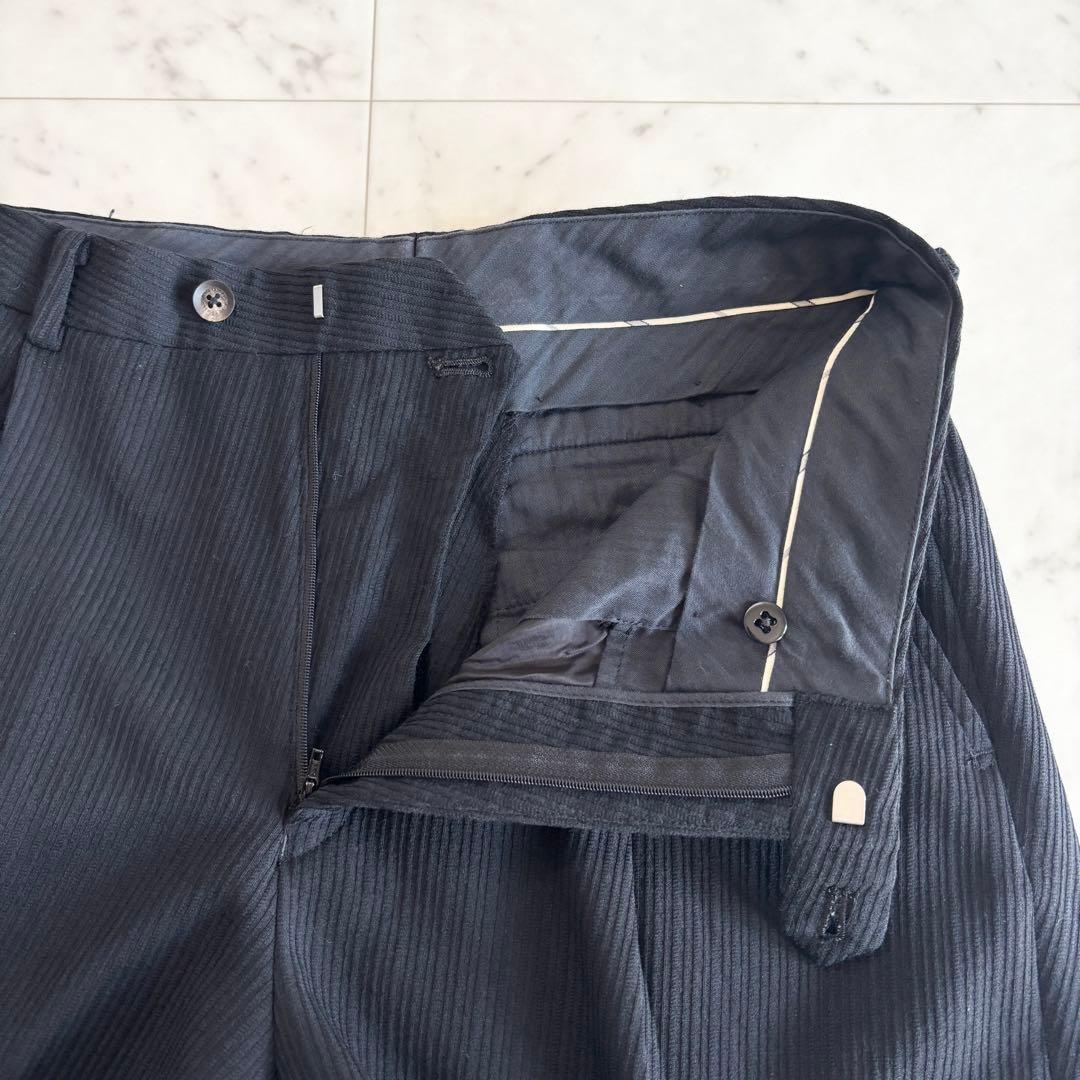 メンズティノラス 3ピース ストライプ ダブル セットアップ スーツ ジレ M