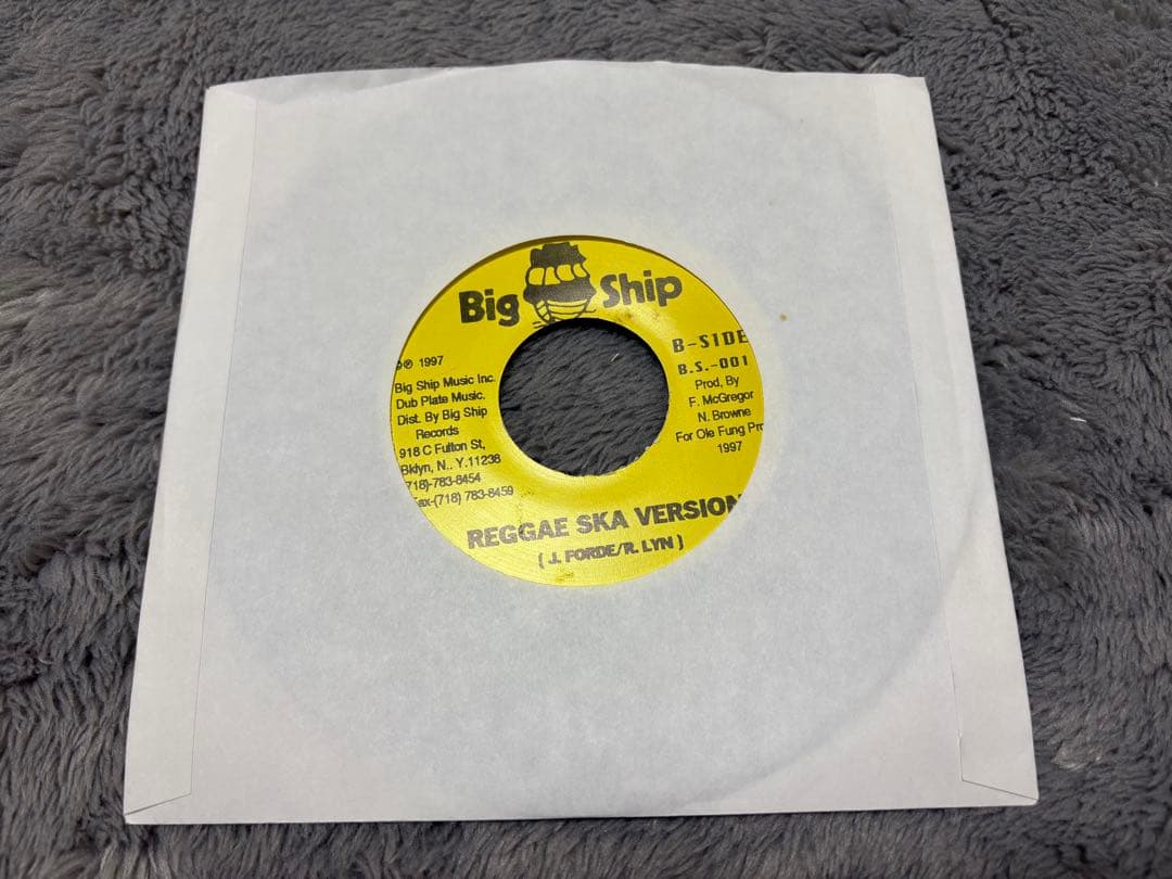 Boy Ken / One Family Big Ship ジャパレゲ　レコード