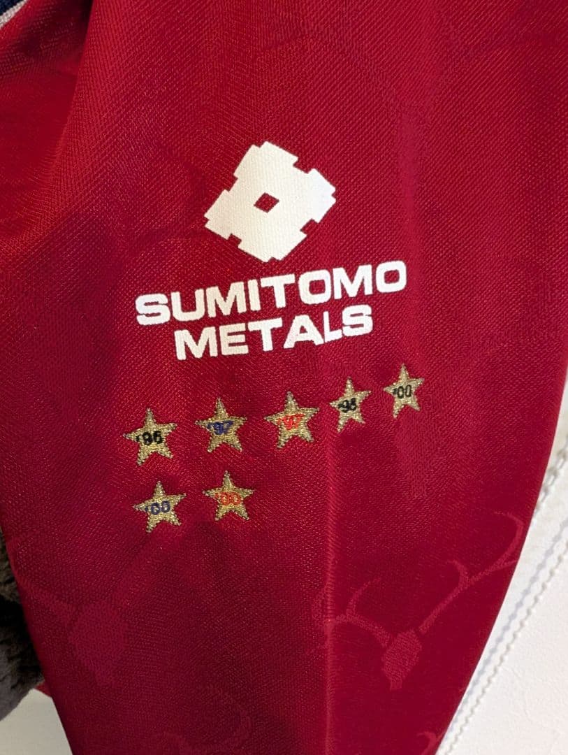 鹿島アントラーズ　2000-2001ユニフォーム