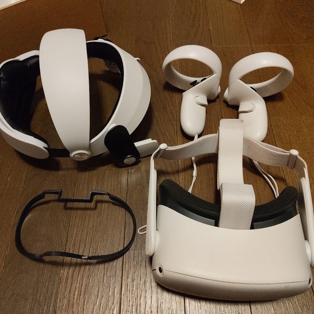  Quest 2 () ヘッドセットとジャンクコントローラー
